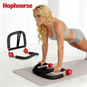 HOPHORSE 10-in-1 AB TRAINER Full Body Workout 3 Resistance Levels 35/44/57 LBS Compact Portable Beginner-Friendly Home & Daily Use