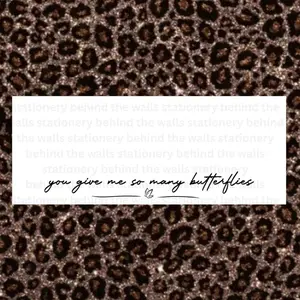 Prison Stationery: Butterflies Envelope