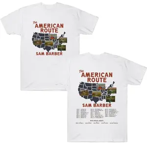 Sam Barber American Route Tour 2026 T-Shirts Sam Barbe Sweatshirt, Hoodie, Comfort Colors