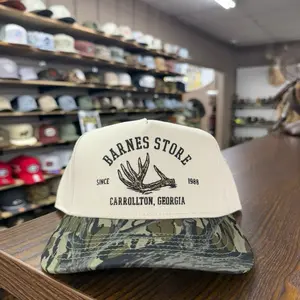 BS Antler Shed Hat - Cream/Mossy Oak Treestand