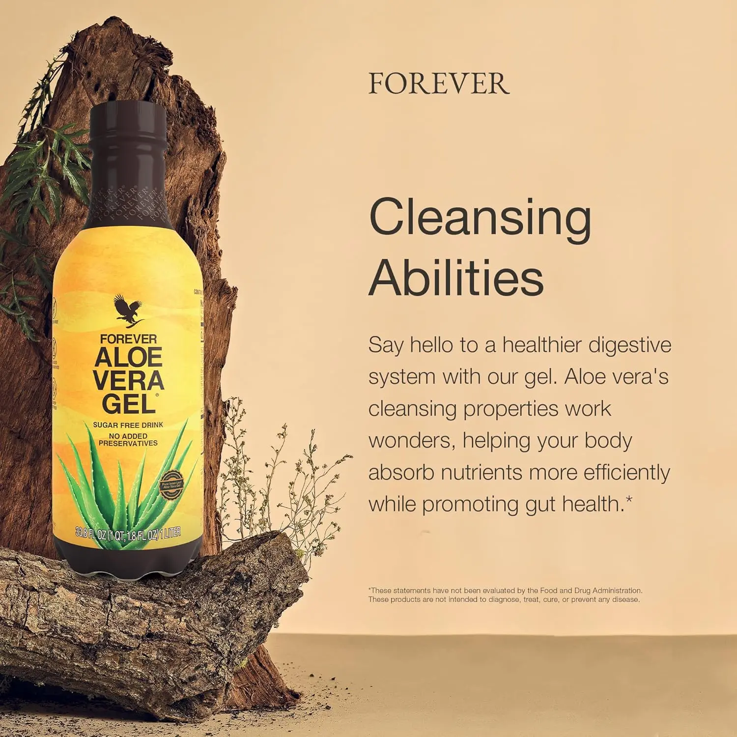Forever Living - Aloe Vera Gel, Pure Inner Leaf Juice, 99.7% Aloe Content,  Preservative-Free, 33.8 fl oz - TikTok Shop
