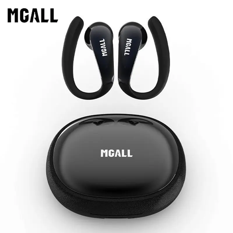[Free Shipping] MGALL C09 Open-Ear Wireless Headphones with Bluetooth 6.0 ENC Call Noise Reduction Berlin Super Sense Sound Comfortable No-Pain Listening for Long Wear Audio Headset for Music Calls & Sports