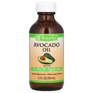 De La Cruz 100% Pure Avocado Oil, 2 fl oz (59 ml)
