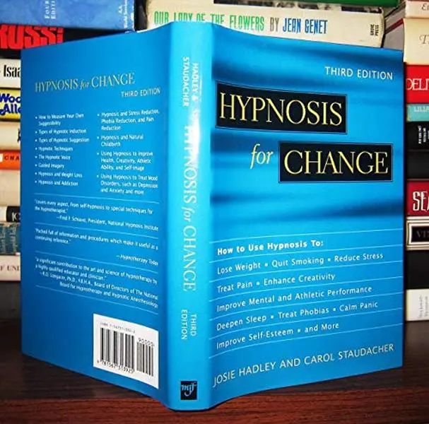 USED Book - Hypnosis for Change by Staudacher Hadley (Hardcover) - english