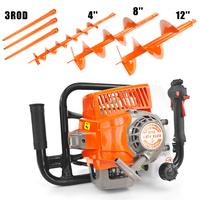 720cc Powerhead +4'' 8'' 12''drill+3*rod