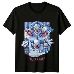 Killer Klowns from Outer Space (1988) Movie Poster Inspired T-Shirt Retro Tee