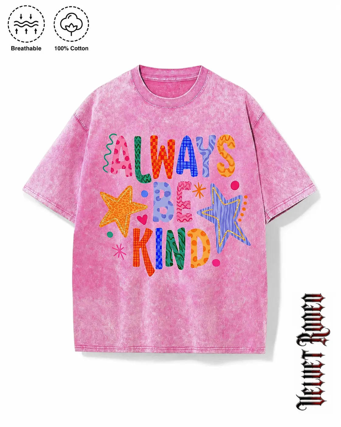 Summer Dopamine Positive Quote graphic tees A comfortable summer gift oversized tshirt women Washed Pink y2k clothing Shirt