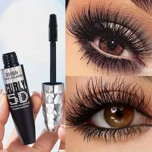 1-Pack 5D Mascara - Waterproof & Sweatproof, Non-Greasy Formula, Long-Lasting Curling & Volumizing Effect, Smudge-Proof Mascara for Everyday & Special Events, All-Day Wear, Suitable for All Light Beige Types Including Sensitive Eyes