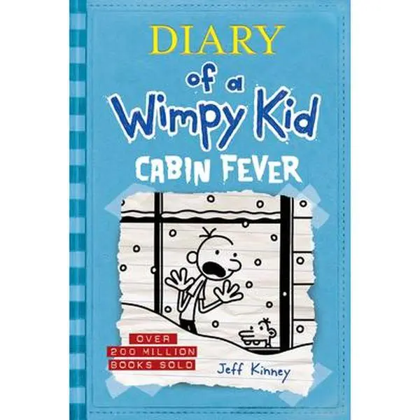 USED-Cabin Fever (Diary of a Wimpy Kid #6) by Kinney, Jeff (Hardcover)