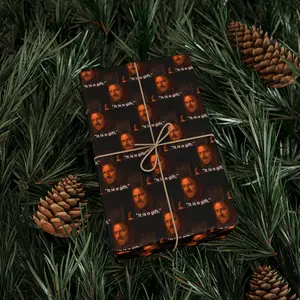 It Is A Gift Boromir Wrapping Paper, Funny LOTR Christmas Gift Wrap, Xmas Meme Holiday Paper Roll