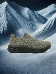 Men's Lightweight Running Shoes, Breathable Textile Upper, Rubber Sole, Patchwork Design, All-Season Comfort Sneakers