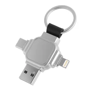 USB Flash Drive 1TB for iPhone Photo Stick 3-in-1 USB Memory Stick External Storage, Easy Backup & Save Photos Videos, Thumb Drive for iPhone 17/16/15,14...Android USB C Smartphone/tablet/computer