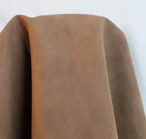 Desert Tan Tumbled Nubuck Faux Vegan leather