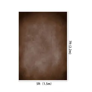 Kate 5X7Ft Brown Portrait Backdrops Vintage Brown Backgrounds for Professional Photography Studio Kate Iron Birthday Camera Colorful Camera Colorful