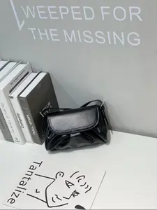 New Simple Elegant Fashion Cloud Bag for Women, Versatile Solid Color Handbag Shoulder Crossbody Bag, Ideal for Daily Commute and Matching Use