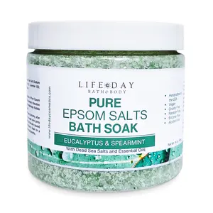 Pure Epsom Salts Bath Soak Eucalyptus & Spearmint