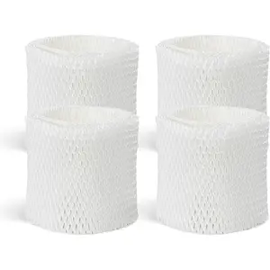 4 Pack HAC-504 Humidifier Wicking Filter Compatible with Honeywell HCM-350,HCM-300T, HCM-600, HCM-710, HCM-315T,HAC-504 and HAC-504AW Cool Mist Humidifiers, Replacement Filter A