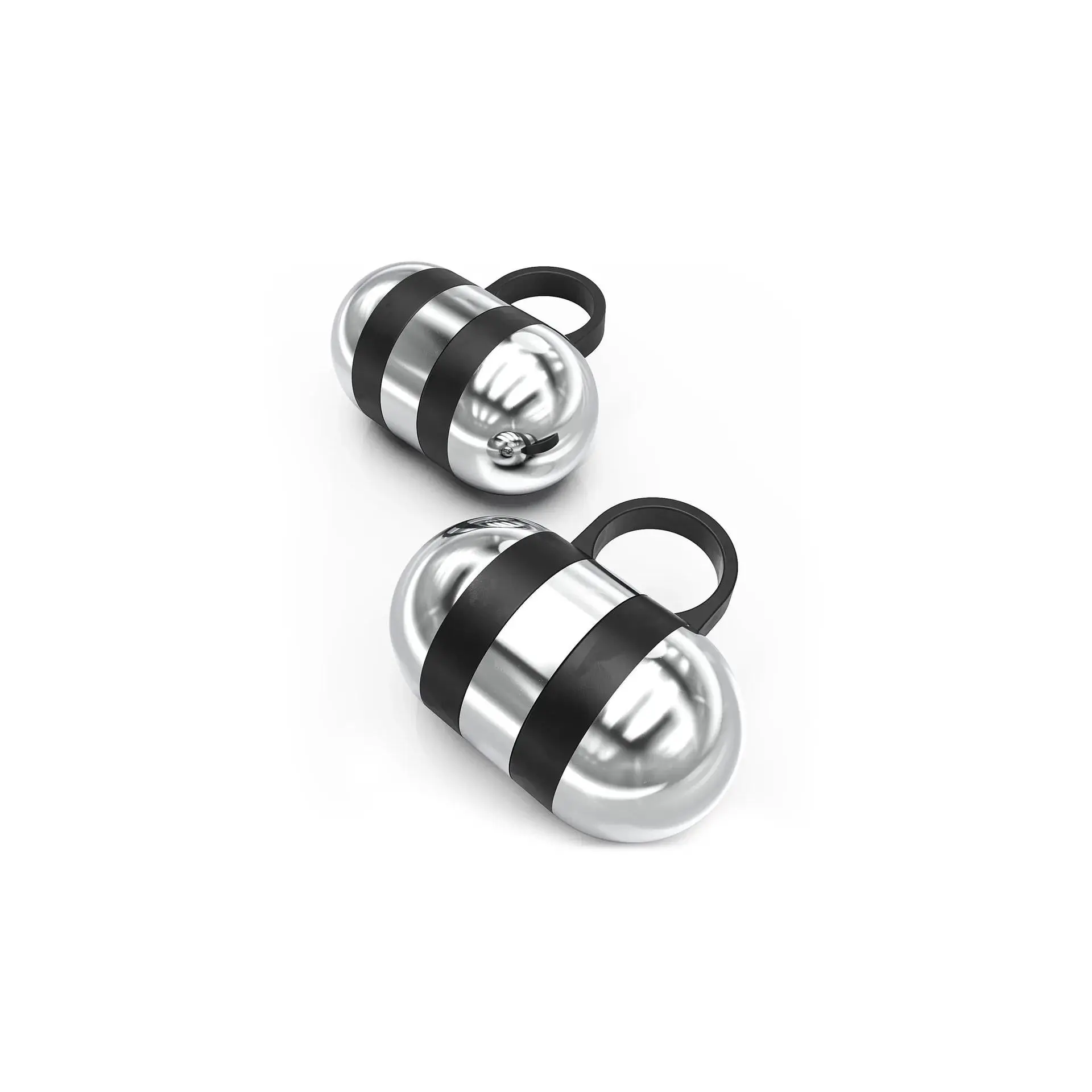 Synergee Capsule-Shape Hand Weights - 2/3/4 lbs with Adjustable Secure Grip Loop, Home Gym Fitness Equipment for Weight Training, Shadow Boxing