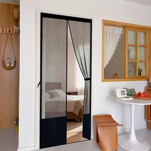 Magnetic Mesh Door Screen, No Drilling Required, Anti-Mosquito Dustproof, Automatic Closure, Pet Friendly, Ideal for Living Room Balcony