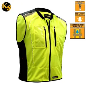 ZOOM | LED Motorcycle & Cycling Vest - Model No.: KS3320