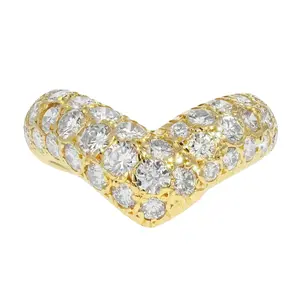 Pre-owned Van Cleef & Arpels V" Shaped Ring"