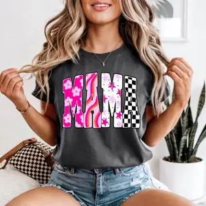 Groovy mama comfort color tee