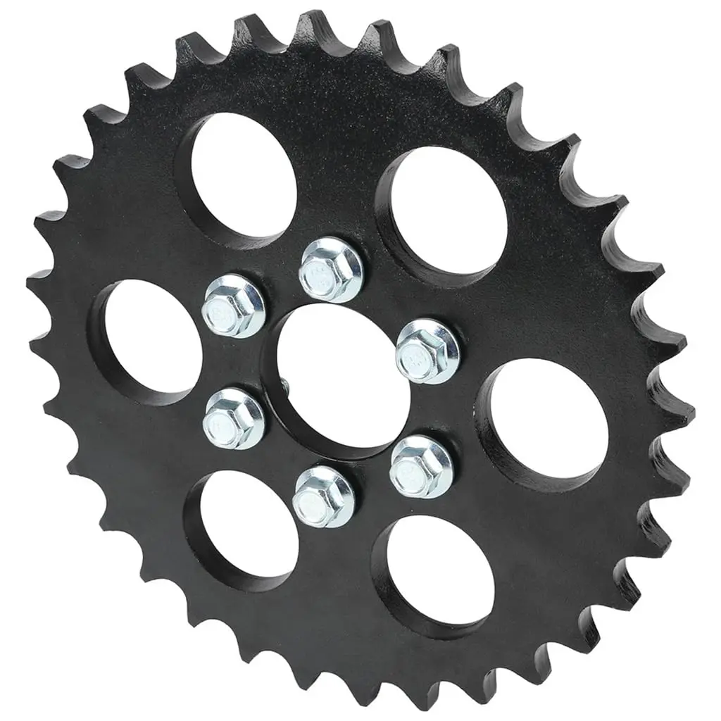530 32T Rear Chain Sprocket 6 Holes Rear Wheel Disc for GY6 125cc - 200cc ATV Quad Go Kart Karting Four Wheel Beach Cart Golf Cart Motorcycle Taotao Bull Thumpstar Joway Supermach Atomik Pitpro DHZ