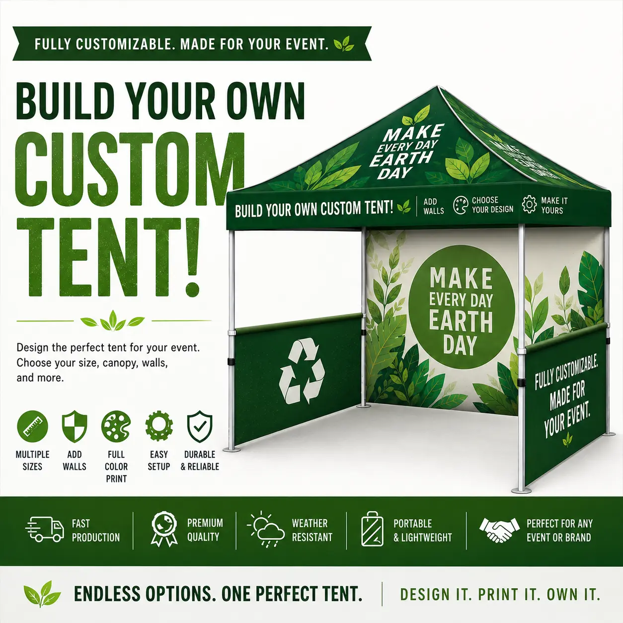 Custom 10x10 Tent