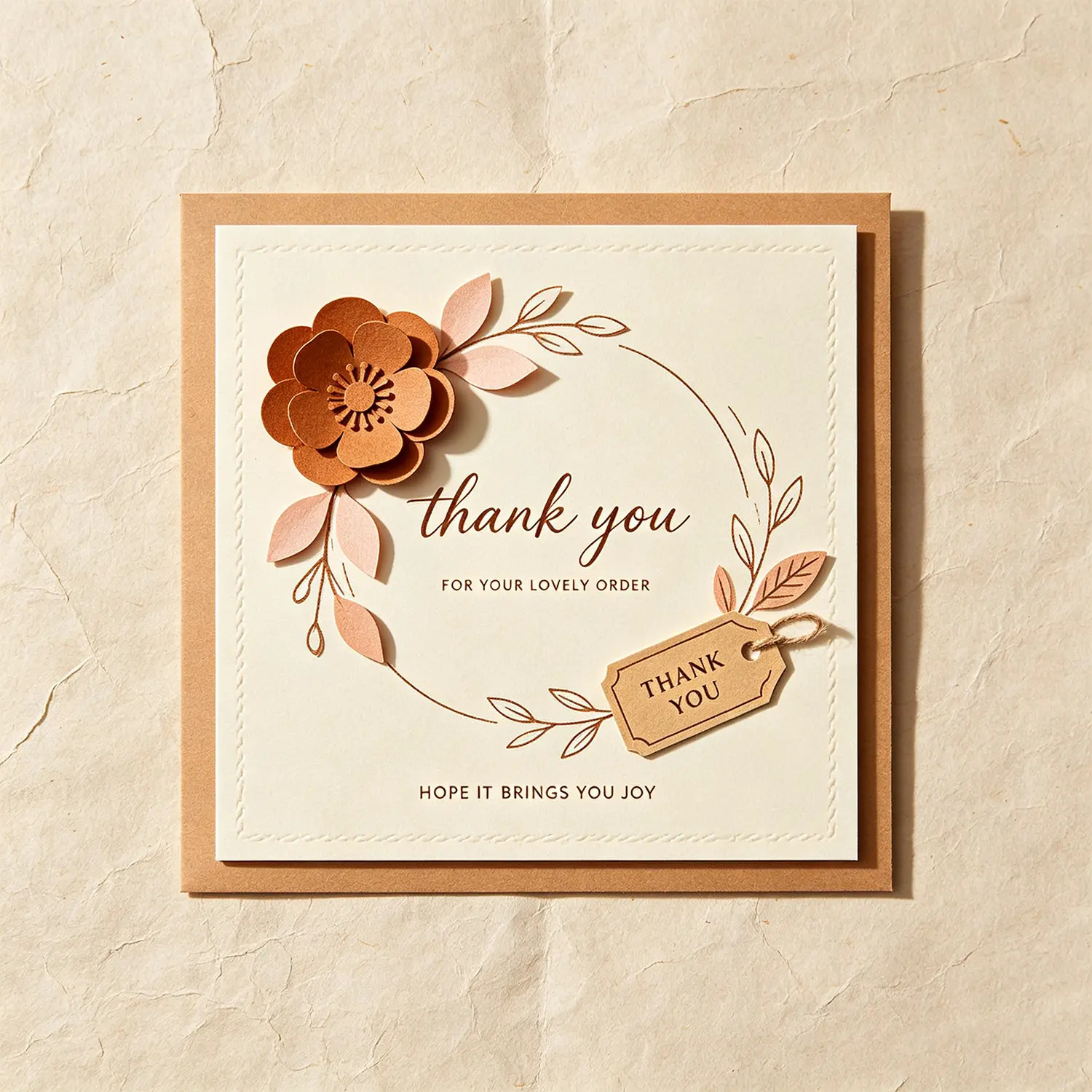 1-SOVS Thank You Card – Complimentary Gift Insert (1 Count)
