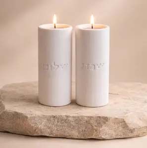 Shabbat Candles – Concrete Collection