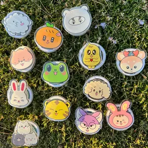 Miniteen Cute Pop Socket Stand Kpop Animal Idol Magsafe Phone Grip - Bias Pick Aesthetic Accessory
