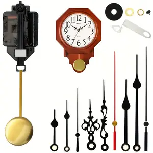 Hands and Movements DIY Pendulum Clock Movements, Wall Decoration Wall Clock Accessories, Clock Repair Tools (Batteries Not Included) - Home Improvement.