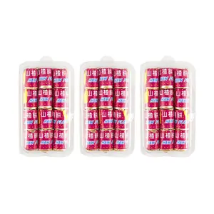 HEXING Qingdao Hawthorn Slices 3 Pack - 276g Each, Sweet & Sour Fruit Snack, Healthy Chinese Traditional Snack