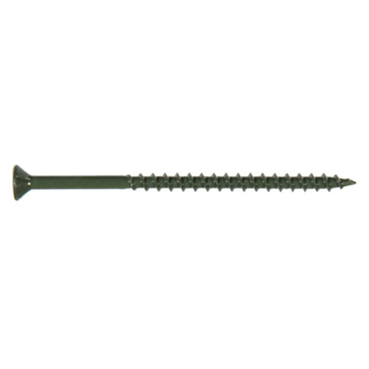 212 MAIN Green Deck Plus Screws - 10 x 2.5 in. Hillman Fasteners 48402 for Deck Fastening