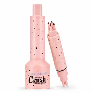 Freckle Makeup Pen, Natural Lifelike Fake Freckles Dot Marker, Waterproof Long Lasting Quick Dry Fine Tip Liquid Freckle Pen for Sun-Kissed Nude Face Makeup