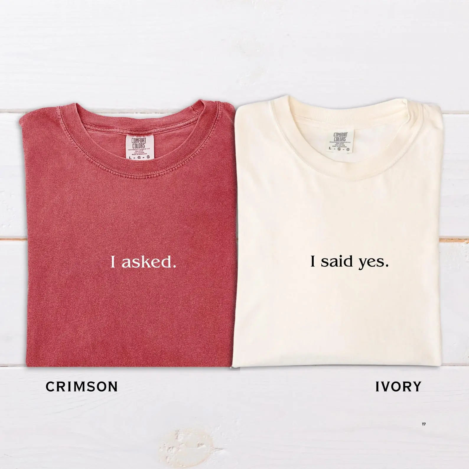 Comfort Colors Newly Engaged Couple Shirt, Married Couple Matching Shirt, Just Married Tees, Matching Bride And Groom Clothing, Bridal Party Outfit, Custom Anniversary Tee, Full Size