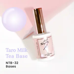 Kokoist X Nail Thoughts Tinted Base Gel - NTB-32 TARO MILK TEA BASE Builder Gel Base