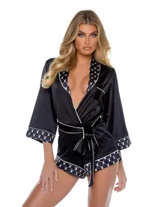 BAHPBLI151 - Enchantress Playboy Bunny Smoke Lounge Romper