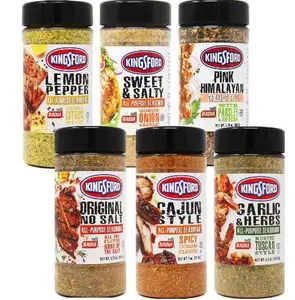 Kingsford  Six Pack Variety Bundle Flavor Natural Spice Garlic
