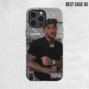 Dustin Poirier IGBBMN Phone Case With MagSafe for iPhone 17 16 15 14 13 12 11 Pro Max Plus - Meme UFC MMA Fighter Quote Matte Protective Cover