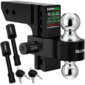 Rhino USA Heavy Duty Trailer Hitch Combo Rhino USA Heavy Duty Trailer Hitch Combo