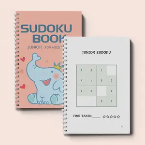 Sudoku Logic Puzzle Book for Kids – Fun Number Challenges to Build Focus and Critical Thinking