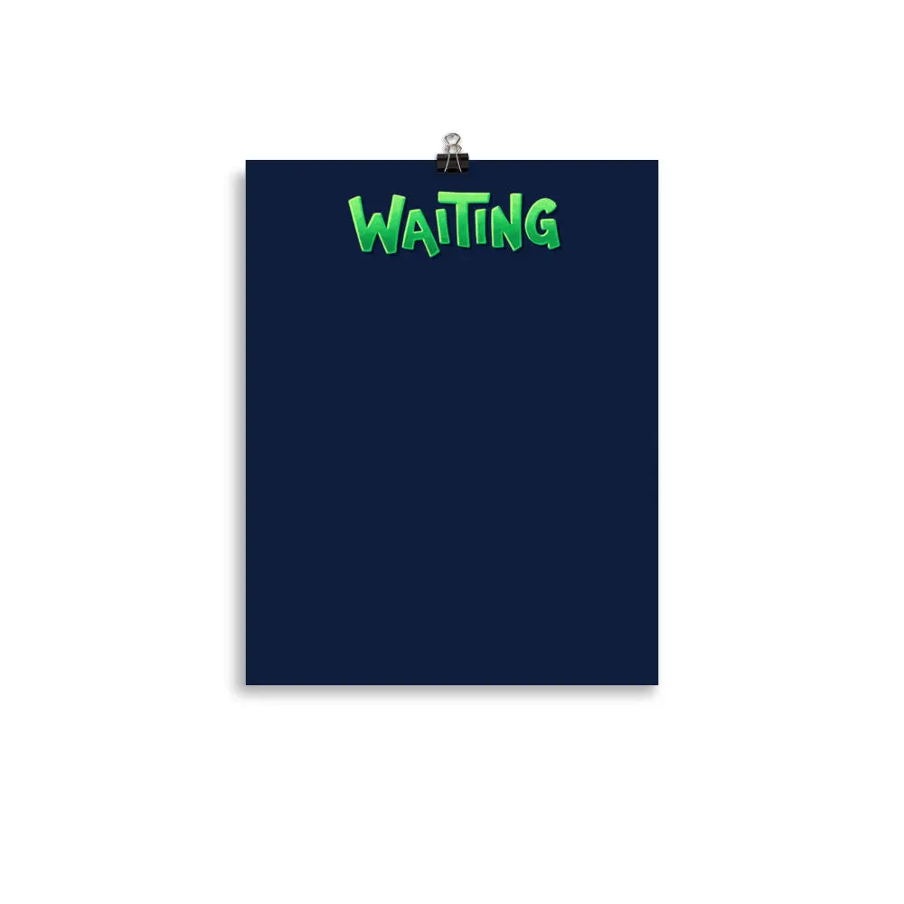 Kanban Board (Paper Poster) [3/4]: Waiting