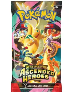 10x Ascended Heroes Booster packs