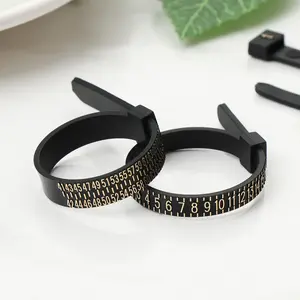 Men Womens Ring Sizer Measure UK/US/EU/JP Official British/American Finger Gauge Genuine Tester Sizes A-Z Jewelry Accessory Tool