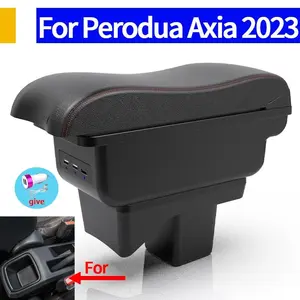 For Perodua Axia Armrest For Toyota Agya Car Armrest For Toyota Wigo Interior Armrest Storage Box 2023 2024 Car Accessories