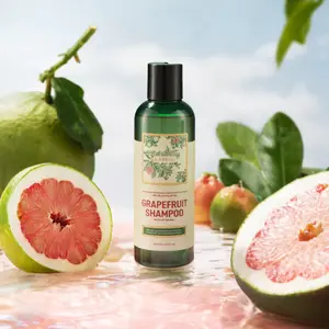 ABERA Pink Grapefruit Shampoo - Organic Shampoo, Reduces Hair Loss