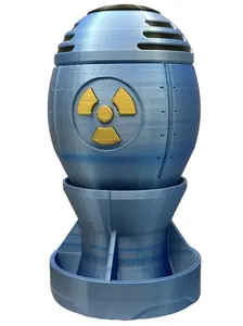 Stash Bomb 6" Lockable 3D Printed - 3 Color Secret Hideaway Container