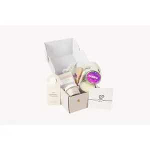 Natural bath and body gift set, Thank you gift box - AP