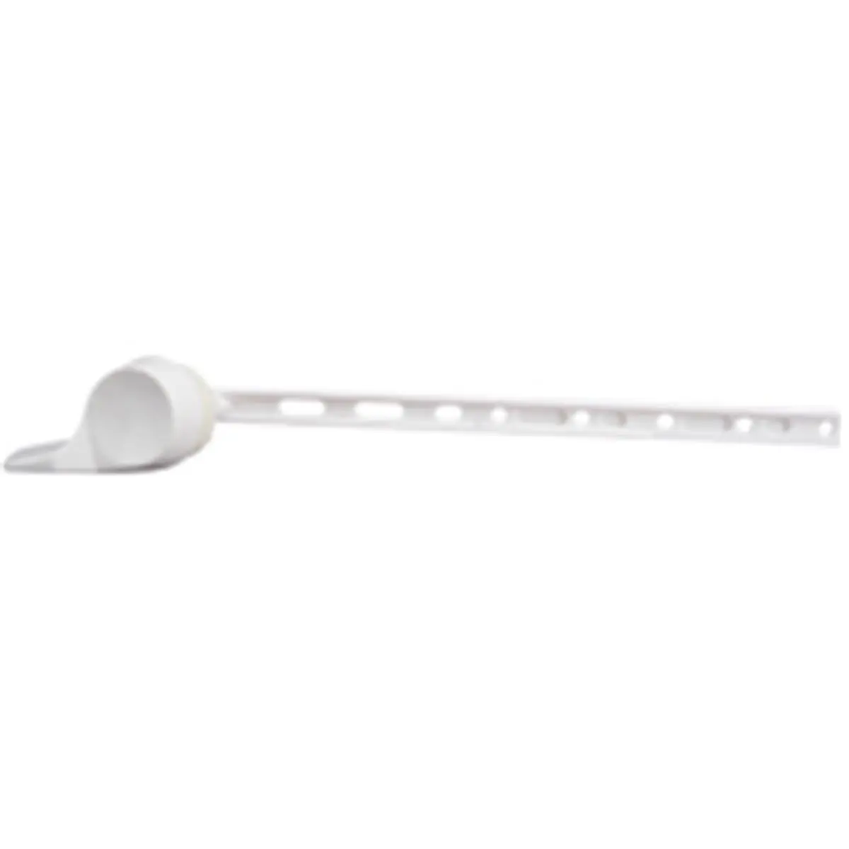 Kohler 212 MAIN Flush Lever Handle Bagged Set - White Kohler Lever Handle, Door Knob, Indoor Door Hardware, Default Plastic Nuts, 15.15 x 8.4 x 8.1 in